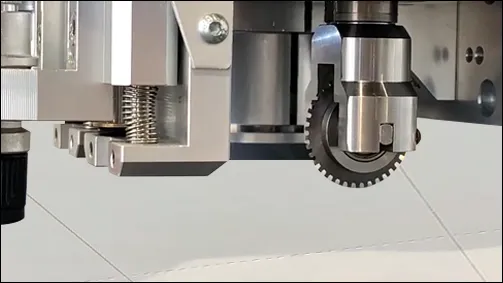 รูป ไดคัทระบบอ่าน QR CODE