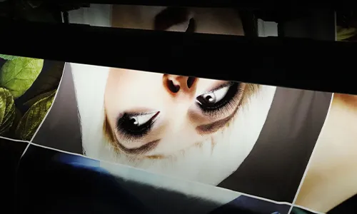 รูปการพิมพ์แบบ color printing หรือการพิมพ์สีแบบธรรมดา