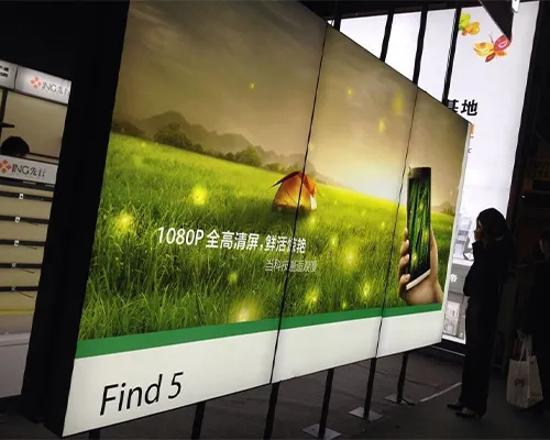 รูป ตัวอย่างงานพิมพ์ป้ายไวนิลโปร่งแสงตู้ไฟ