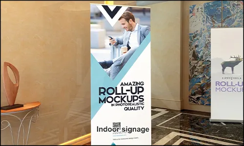 รูป ตัวอย่างงาน Indoor signage/งานป้ายในอาคาร