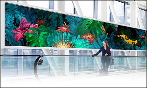 รูป ตัวอย่างงาน Indoor signage/งานป้ายในอาคาร