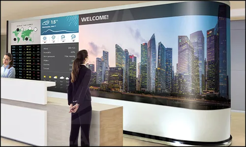 รูป ตัวอย่างงาน Indoor signage/งานป้ายในอาคาร