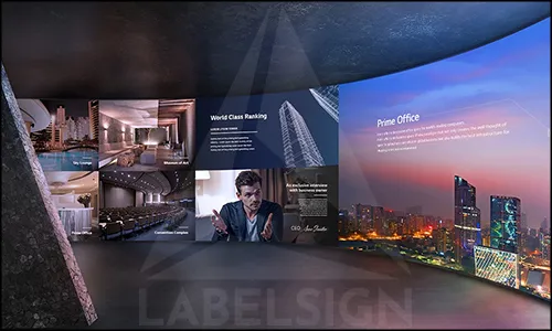 รูป ตัวอย่างงาน Indoor signage/งานป้ายในอาคาร