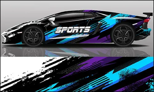 รูป ตัวอย่างงาน Car stickers /งานสติ๊กเกอร์ติดรถ