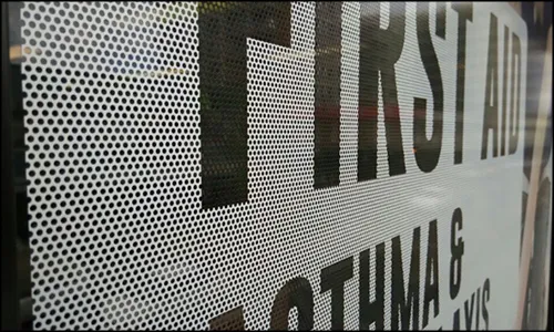 รูป ตัวอย่างงาน glass sticker /งานสติ๊กเกอร์กระจกติด