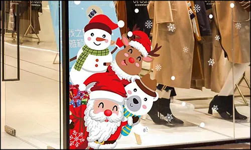 รูป ตัวอย่างงาน glass sticker /งานสติ๊กเกอร์กระจกติด