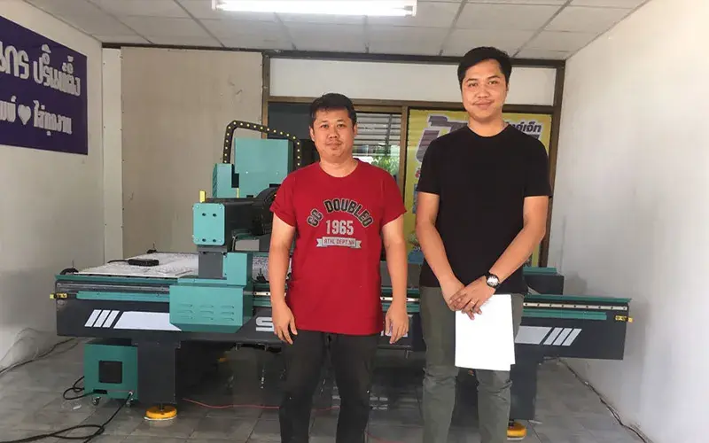 ติดตั้งเครื่อง CNC ROUTER ซีเอ็นซี เร้าเตอร์